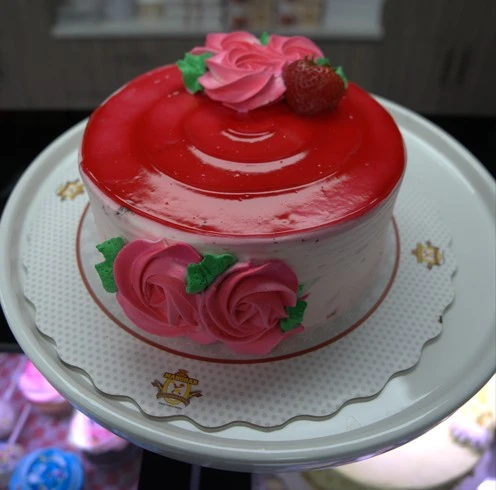 birthday cakes at Manohar Vegetarian Bakery Edmonton, AB